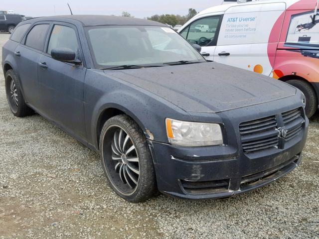 2D4FV47T28H104406 - 2008 DODGE MAGNUM BLACK photo 1