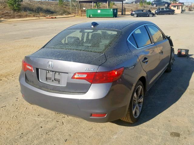 19VDE1F39FE001425 - 2015 ACURA ILX 20 GRAY photo 4