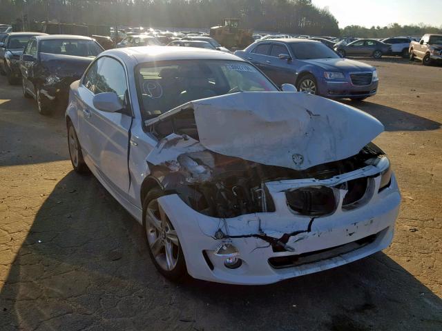 WBAUP7C50CVP23557 - 2012 BMW 128 I WHITE photo 1