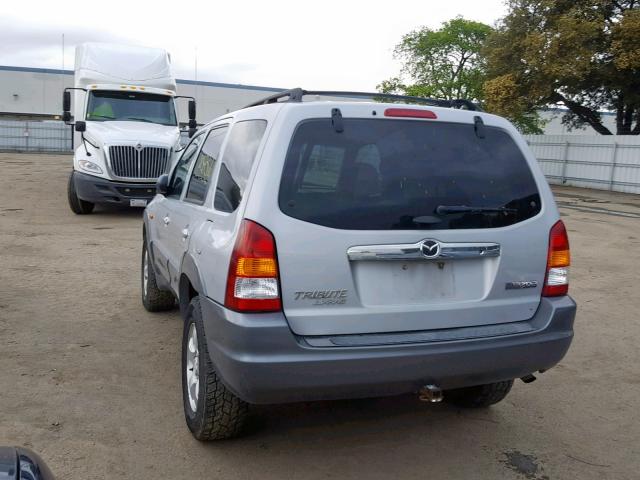 4F2YU08162KM42955 - 2002 MAZDA TRIBUTE LX TAN photo 3