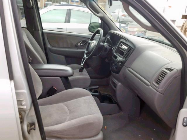 4F2YU08162KM42955 - 2002 MAZDA TRIBUTE LX TAN photo 5