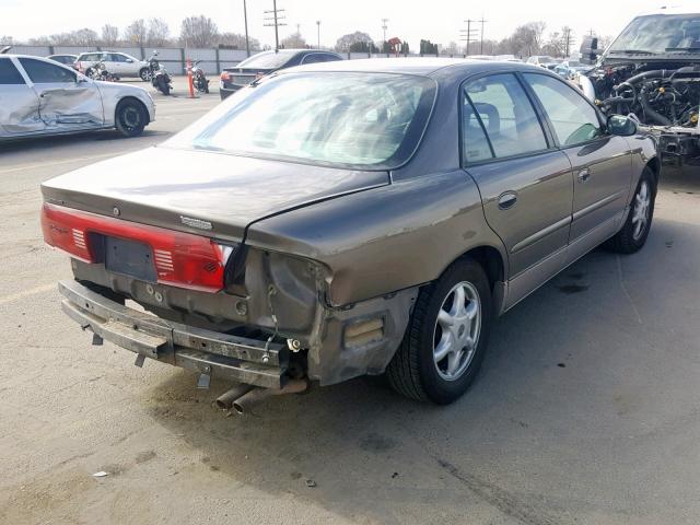 2G4WF551721223632 - 2002 BUICK REGAL GS BROWN photo 4