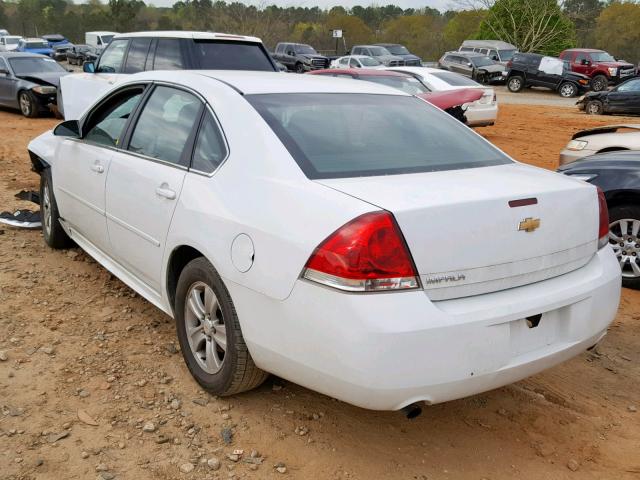 2G1WA5E33E1133704 - 2014 CHEVROLET IMPALA LIM WHITE photo 3