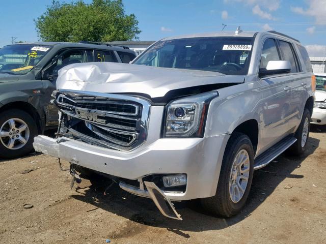 1GKS1AKC6GR273716 - 2016 GMC YUKON SLE GRAY photo 2