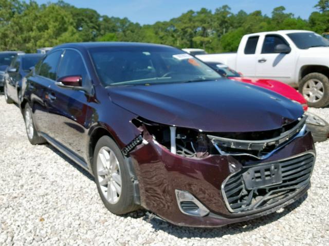 4T1BK1EB5FU138701 - 2015 TOYOTA AVALON XLE MAROON photo 1