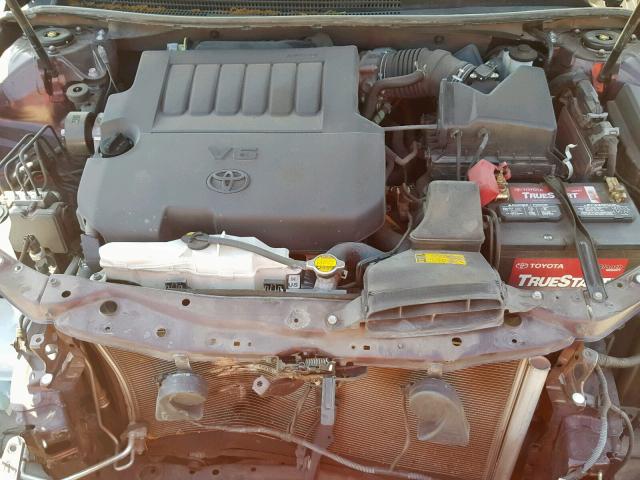 4T1BK1EB5FU138701 - 2015 TOYOTA AVALON XLE MAROON photo 7