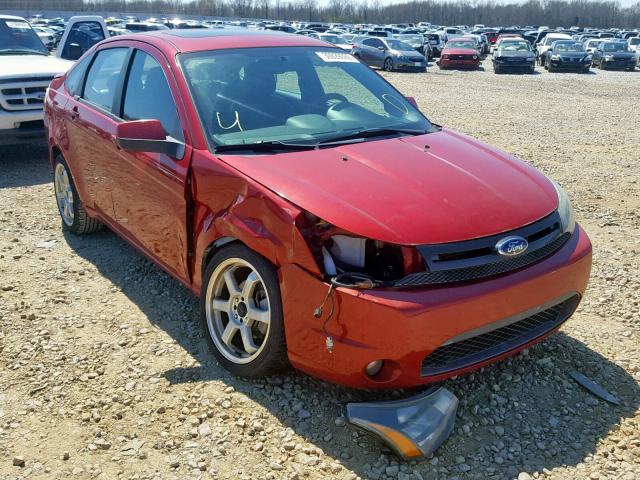 1FAHP3GN8AW181595 - 2010 FORD FOCUS SES RED photo 1