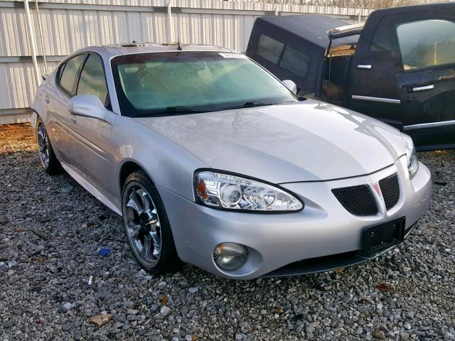2G2WR52481108734 - 2004 PONTIAC GRAND PRIX SILVER photo 1