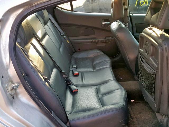 2G2WR52481108734 - 2004 PONTIAC GRAND PRIX SILVER photo 6