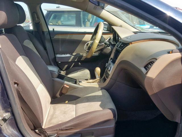 1G1ZC5E00AF127715 - 2010 CHEVROLET MALIBU 1LT ლურჯი ფოტო 5