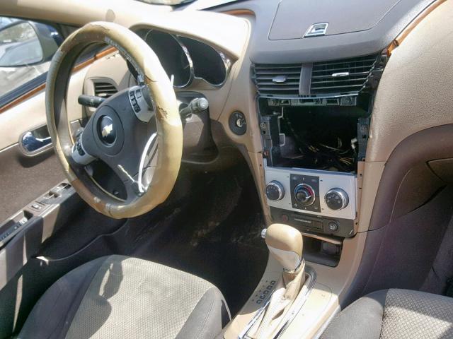 1G1ZC5E00AF127715 - 2010 CHEVROLET MALIBU 1LT ლურჯი ფოტო 9