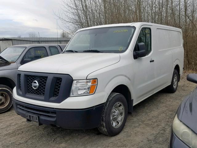 1N6BF0KM3GN812572 - 2016 NISSAN NV 1500 S WHITE photo 2