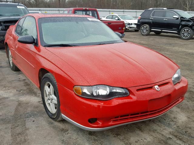 2G1WX12K039250268 - 2003 CHEVROLET MONTE CARL 红色 照片 1
