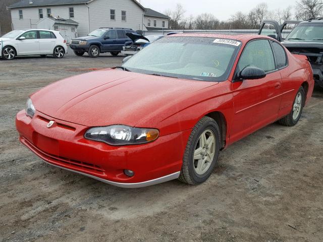 2G1WX12K039250268 - 2003 CHEVROLET MONTE CARL 红色 照片 2