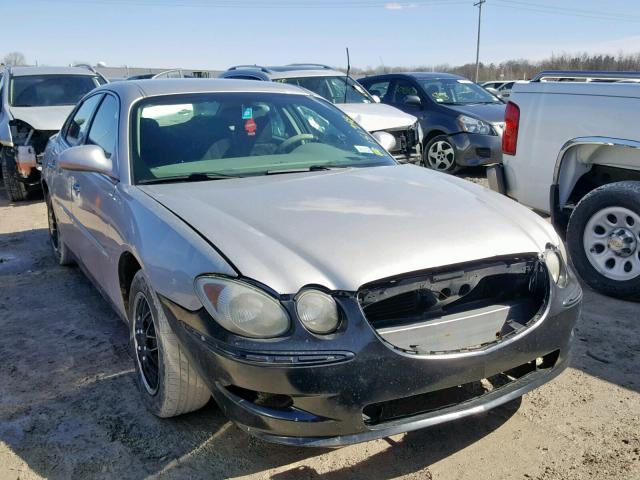 2G4WC582281192800 - 2008 BUICK LACROSSE C SILVER photo 1