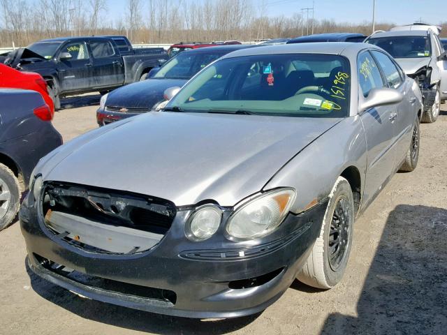 2G4WC582281192800 - 2008 BUICK LACROSSE C SILVER photo 2