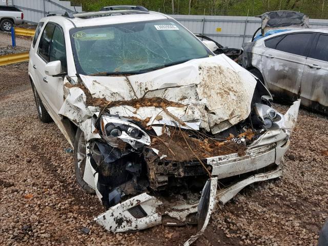 1GKKRTED4BJ394177 - 2011 GMC ACADIA DEN WHITE photo 1