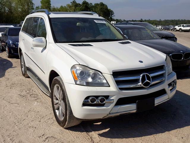 4JGBF7BE7AA608954 - 2010 MERCEDES-BENZ GL 450 4MA WHITE photo 1