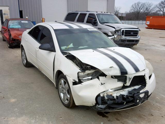 1G2ZH528954179322 - 2005 PONTIAC G6 GT WHITE photo 1