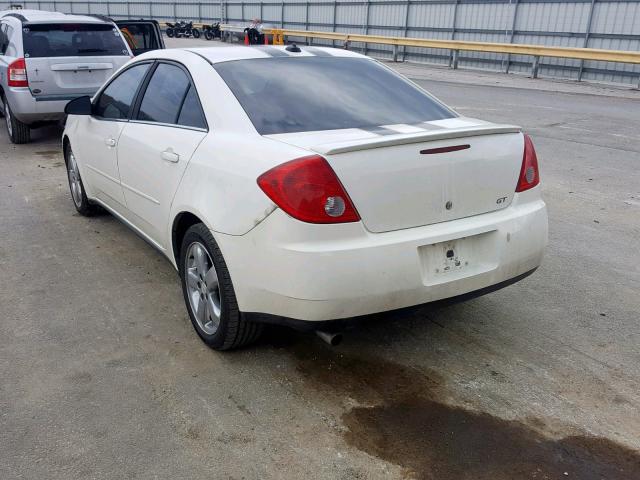 1G2ZH528954179322 - 2005 PONTIAC G6 GT WHITE photo 3