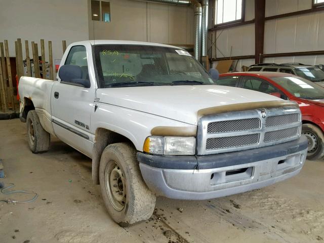 3B7KC26Z01M530257 - 2001 DODGE RAM 2500 WHITE photo 1