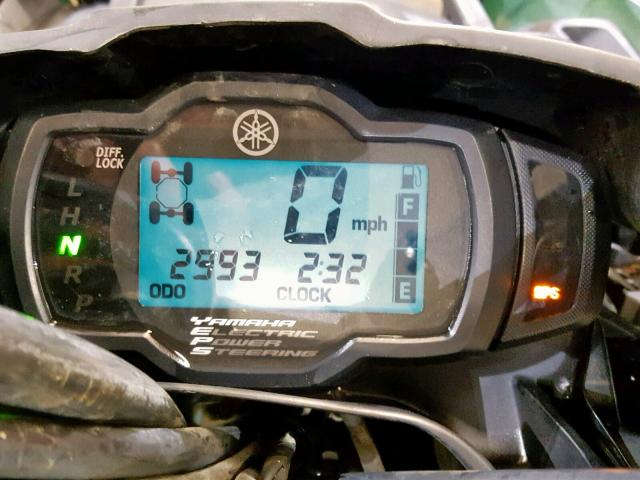 5Y4AJ40Y3EA103694 - 2014 YAMAHA YFM550 FWA GREEN photo 8