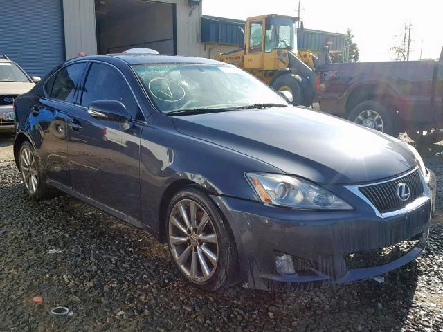 JTHBK262295091049 - 2009 LEXUS IS 250 BLUE photo 1