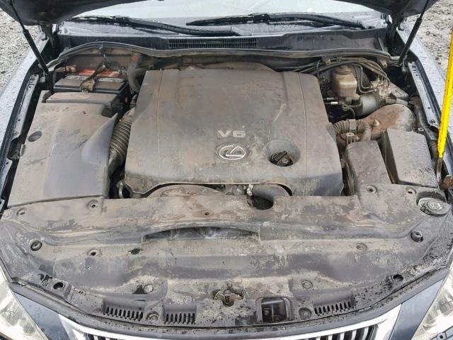 JTHBK262295091049 - 2009 LEXUS IS 250 BLUE photo 7