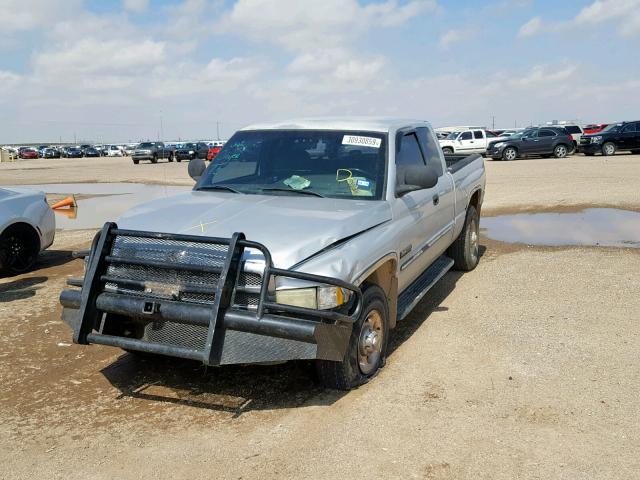 3B7KC23672M294010 - 2002 DODGE RAM 2500 SILVER photo 2