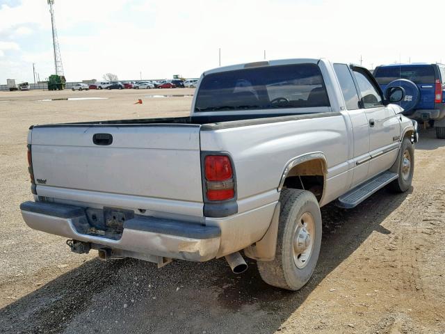 3B7KC23672M294010 - 2002 DODGE RAM 2500 SILVER photo 4