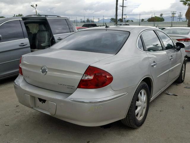 2G4WD582061266886 - 2006 BUICK LACROSSE C SILVER photo 4