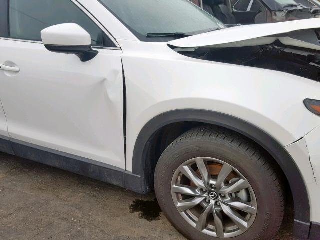 JM3TCBCY5J0223354 - 2018 MAZDA CX-9 TOURI WHITE photo 9