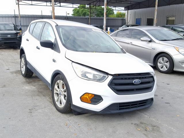 1FMCU0F78HUC19519 - 2017 FORD ESCAPE S WHITE photo 1