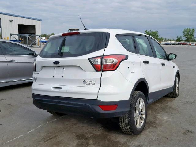 1FMCU0F78HUC19519 - 2017 FORD ESCAPE S WHITE photo 4