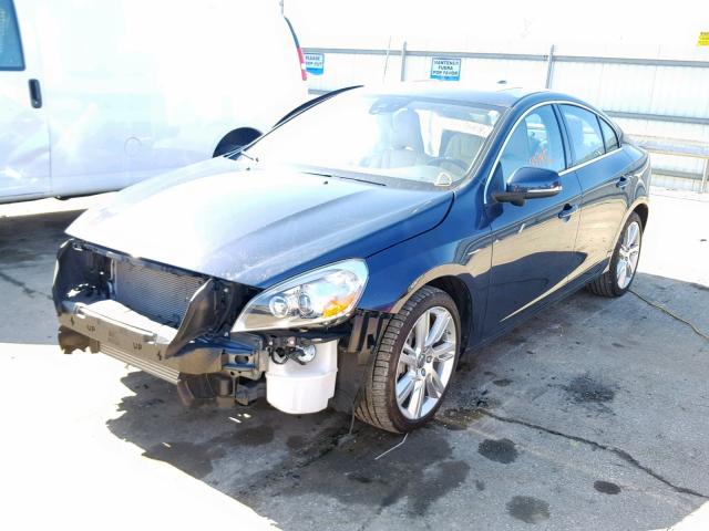 YV1902FH6B2014776 - 2011 VOLVO S60 T6 BLUE photo 2