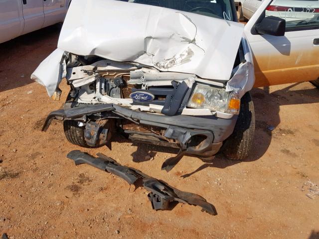 1FTKR1AD2APA57606 - 2010 FORD RANGER WHITE photo 9