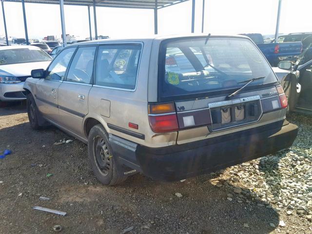 JT2VV21W2J0005975 - 1988 TOYOTA CAMRY DLX 棕色 照片 3