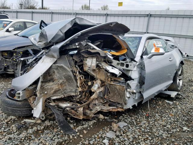 1G1FF1R71G0151320 - 2016 CHEVROLET CAMARO SS SILVER photo 2