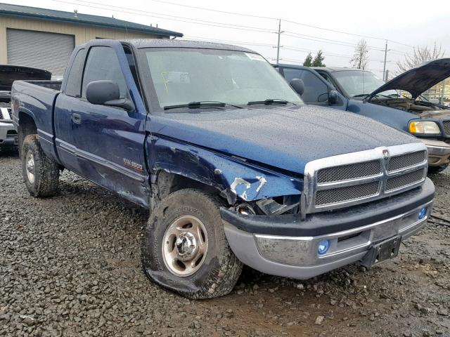 3B7KF23C82M216204 - 2002 DODGE RAM 2500 BLUE photo 1