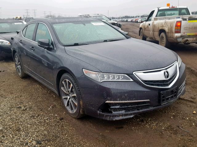 19UUB2F34GA003658 - 2016 ACURA TLX GRAY photo 1