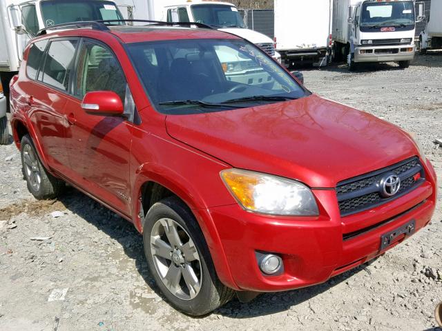 JTMBK32V695079638 - 2009 TOYOTA RAV4 SPORT RED photo 1