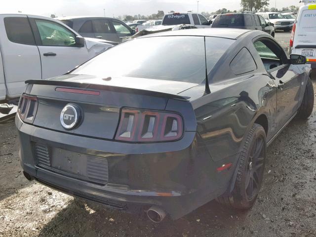 1ZVBP8CF8E5333797 - 2014 FORD MUSTANG GT BLACK photo 4