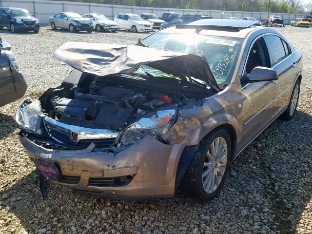 1G8ZV57758F153226 - 2008 SATURN AURA XR TAN photo 2