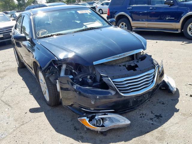 1C3CCBBB5DN694406 - 2013 CHRYSLER 200 TOURIN BLACK photo 1