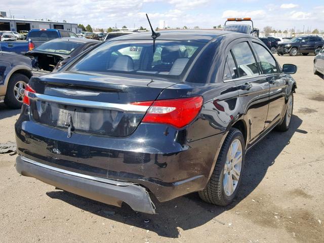 1C3CCBBB5DN694406 - 2013 CHRYSLER 200 TOURIN BLACK photo 4