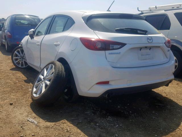 3MZBN1L71HM113874 - 2017 MAZDA 3 TOURING WHITE photo 3