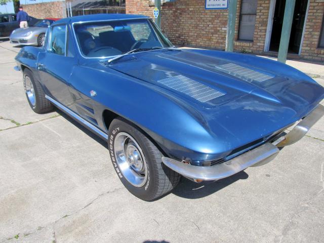 30837S104308 - 1963 CHEVROLET CORVETTE S BLUE photo 2