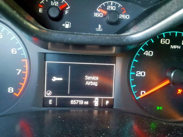 1GCGSBE31F1120268 - 2015 CHEVROLET COLORADO L RED photo 8