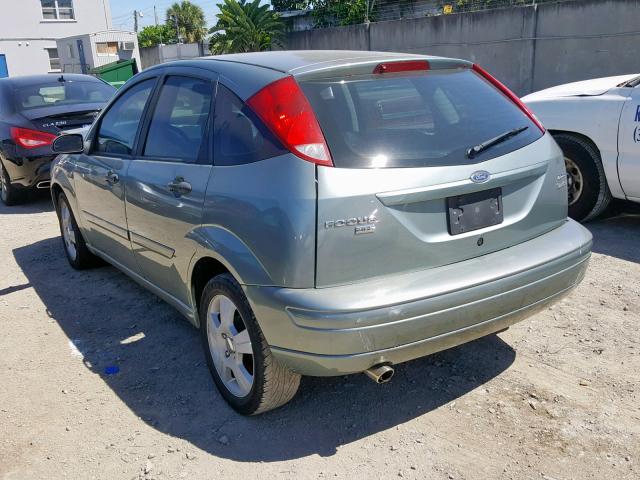 1FAHP37N36W239362 - 2006 FORD FOCUS ZX5 SILVER photo 3