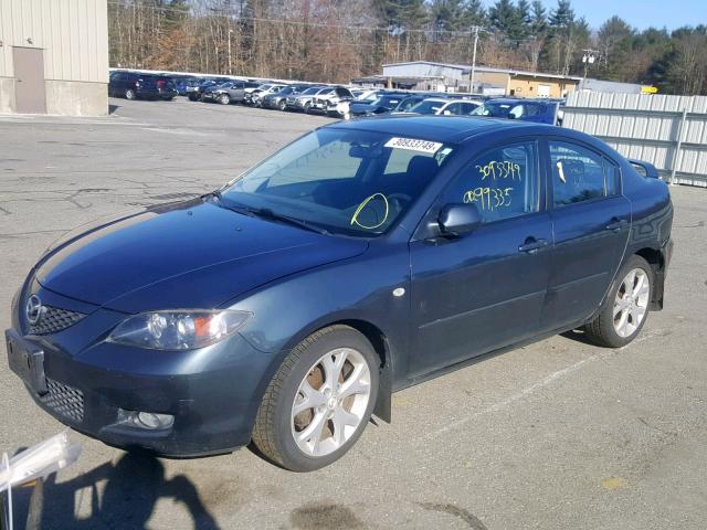 JM1BK32FX81150046 - 2008 MAZDA 3 I GRAY photo 2